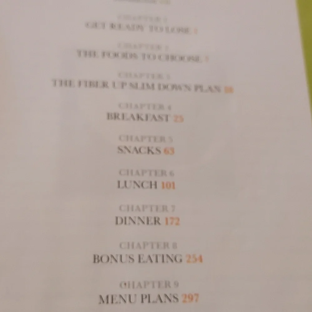 Volumetrics Fiber Diet Cookbooks